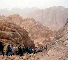Subida al Monte Sinaí