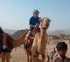 Paseo con camellos