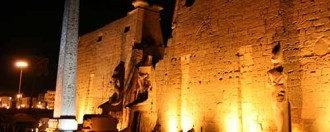 Espectáculo Sonido y Luz en el templo de Karnak