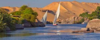 Paseo en faluca por el Nilo, Luxor